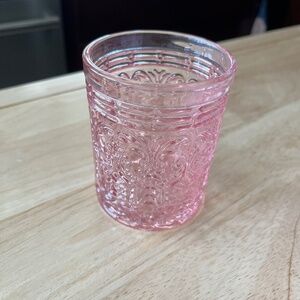 Godinger Old Fashioned Whiskey Glasses, Drinking Glasses, Cocktail Glasses Pink